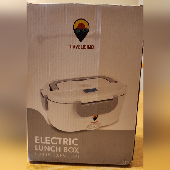 Travelisimo Kitchen Travelisimo Electric Lunch Box 2 In Portable